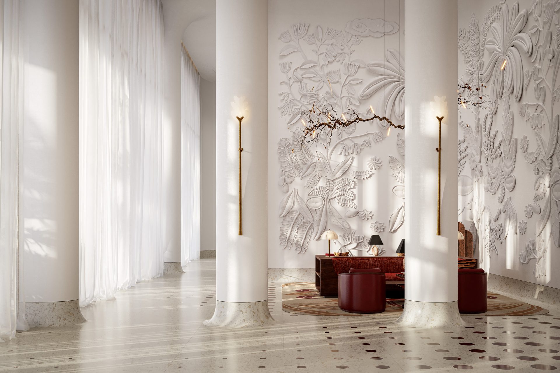 Cathedral Lounge at Faena Residences Miami